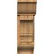Ekena Millwork Balboa Traditional Rough Sawn Bracket w/ Offset Brace, Western Red Cedar, 8"W x 20"D x 24"H BKT0806X20X24BOA01RWR - alternate 3